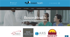 Desktop Screenshot of bosonhealth.com